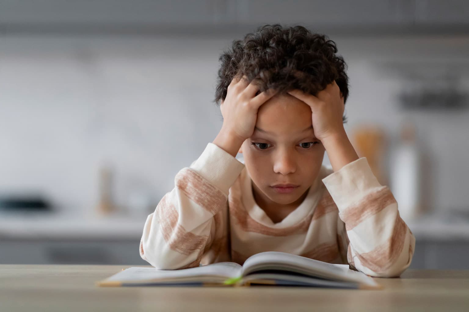 child reading
